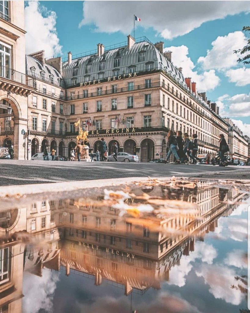 Отель Regina в Париже
