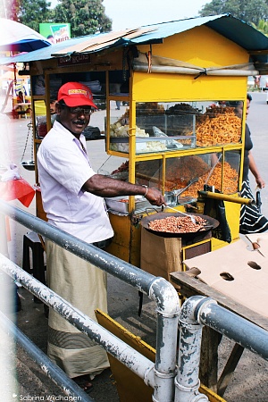 Уличная еда в Шри-Ланке