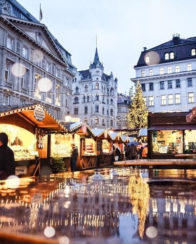 Фото: Вена в период рождественской ярмарки