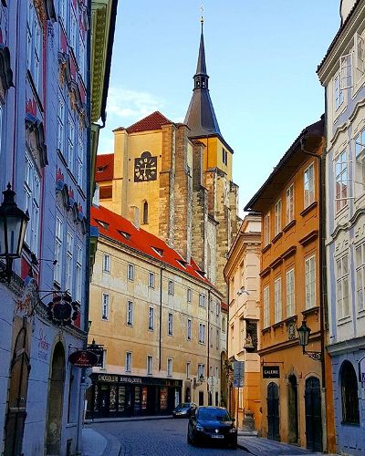 Средневековые улочки Праги