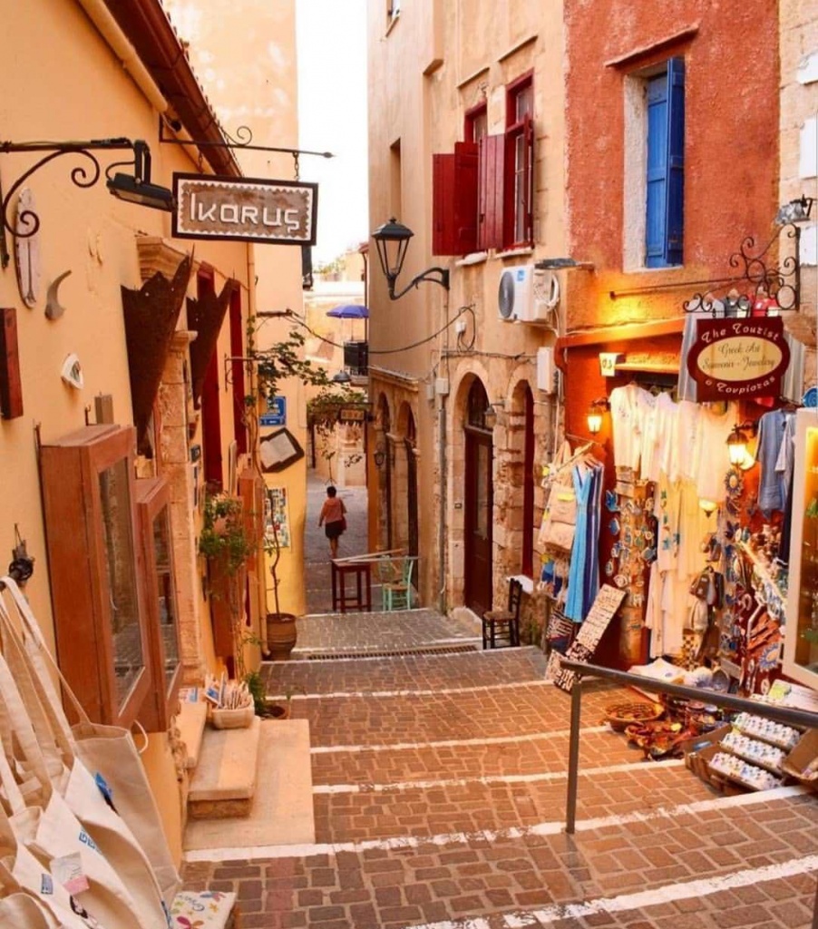 Экскурсионные туры Греции: улочки Ханьи на острове Крит