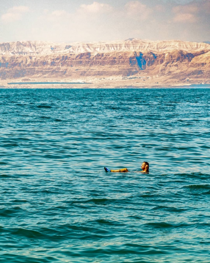 Вид из отелей Мертвого моря