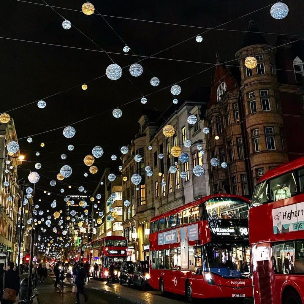 Фото: экскурсионные туры в Европу на Новый год, Оксфорд стрит (Лондон)