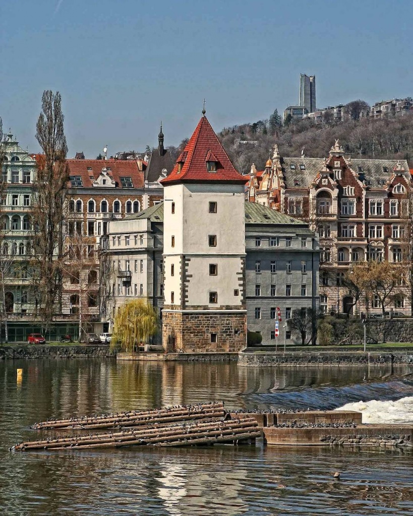 Набережная Влтавы, Прага