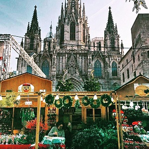 Рождество в Барселоне, Испания